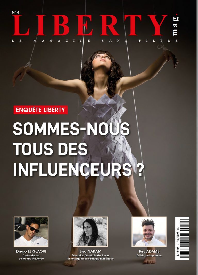 Couverture de Liberty Mag dédié à l'influence